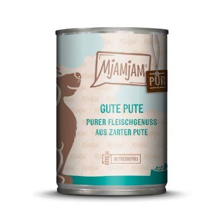 MJAMJAM PERRO PAVO RICO PURA 400GR PURO PLACER CARNICO