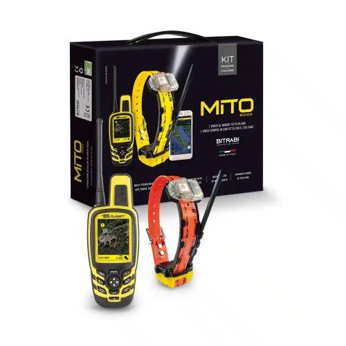 KIT COLLAR MITO BTB 5.100 + LOCALIZADOR RADIO - GPS SIN MAPA BS103 BITRABI