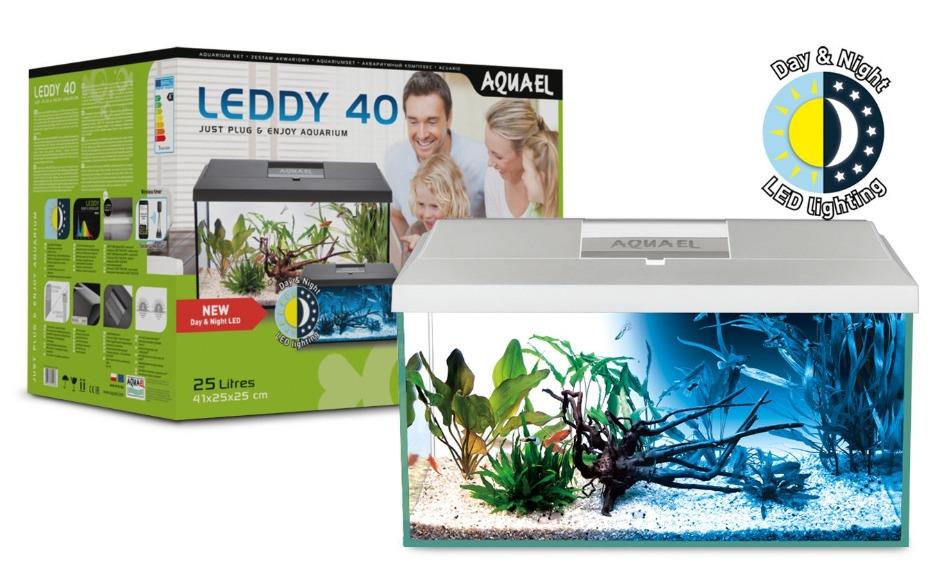 SET ACUARIO LEDDY 60 D&N 2.0 WHITE