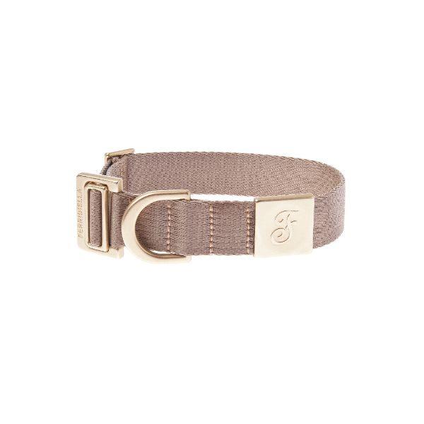 COLLAR MIDA L 42-68CM 4CM BEIGE