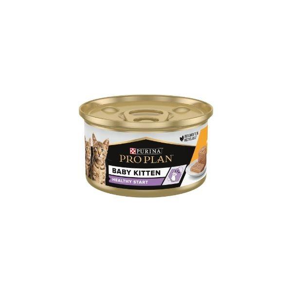 PRO PLAN GATO BABY KITTEN MOUSSE POLLO 85GR