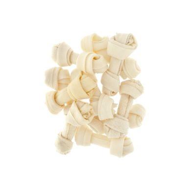 HUESOS NUDOS BLANCOS 10PZ 90GR 6.5CM