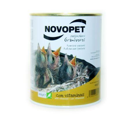 PAPILLA PAJAROS GRANIVOROS 400GR NOVOPET