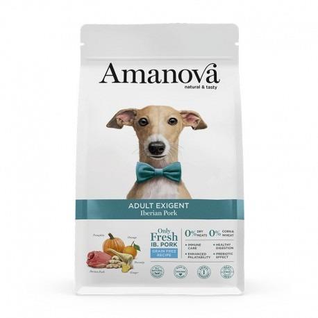 PIENSO PERRO AMANOVA DOG EXIGENT GRAIN FREE IBERIAN PORK 2KG