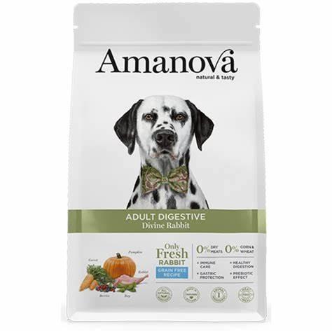 PIENSO PERRO AMANOVA DOG DIGESTIVE GRAIN FREE RABBIT 10KG