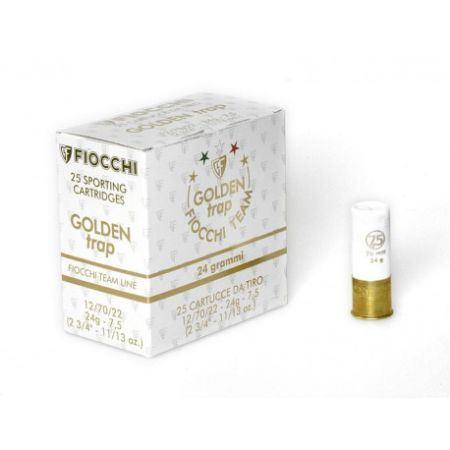 CARTUCHO FIOCCHI GOLDEN TRAP 24G CAL.12 P7.5