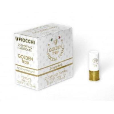 CARTUCHO FIOCCHI GOLDEN TRAP EVO 28G CAL.12 P7.5