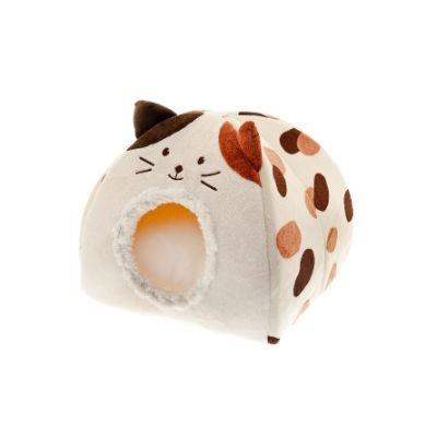 IGLOO GATO 58*42CM MANCHADO