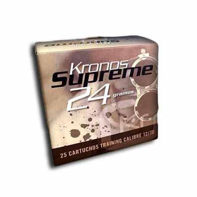 CARTUCHO KRONOS SUPREME 24GR PLOMO 7.5 CAL.12/70