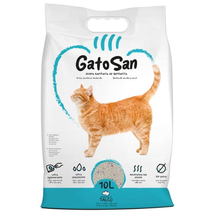 ARENA SANITARIA GATOSAN 10L TALCO