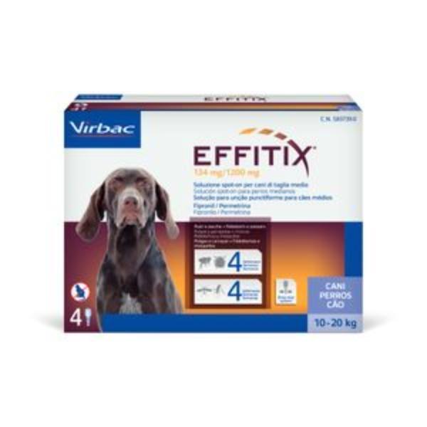 EFFITIX 134MG/1200MG PERROS DE 10-20 KG PIPETA.