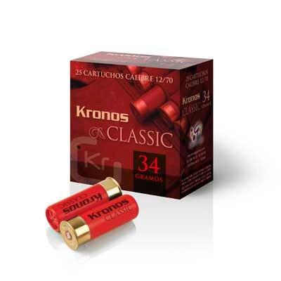 CARTUCHO KRONOS CLASSIC 34GR PLOMO 7 CAL.12/70