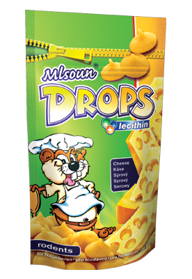 DROPS PARA ROEDORES QUESO 75 GRS.