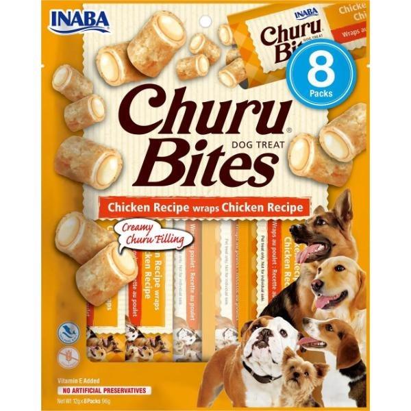 CHURU DOG BITES POLLO 8X12GR